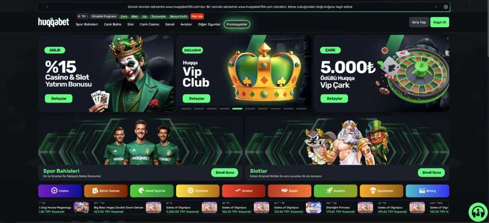 huqqabet giriş